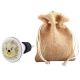2 Pieces Mustard Panda Ceramic Flat Wine Bottle Stopper